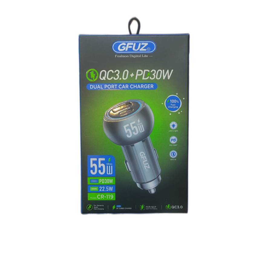 شارژر فندکی به تایپ USB / C